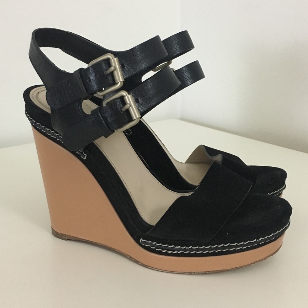 Authentic Chloe Wedge Sandals size 8!